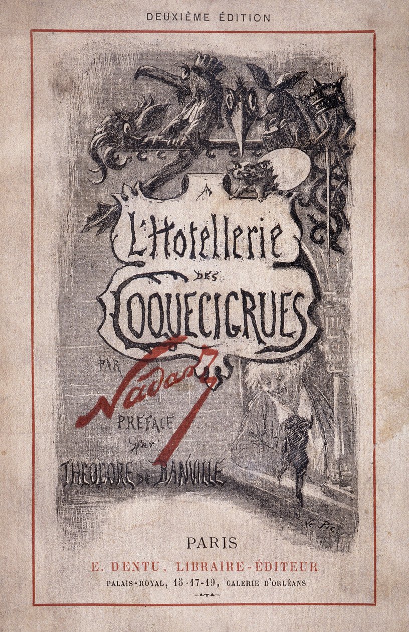 "Hotellerie les coquecigrues" kitabını okuyun. Kalem notları, Theodore de Banville