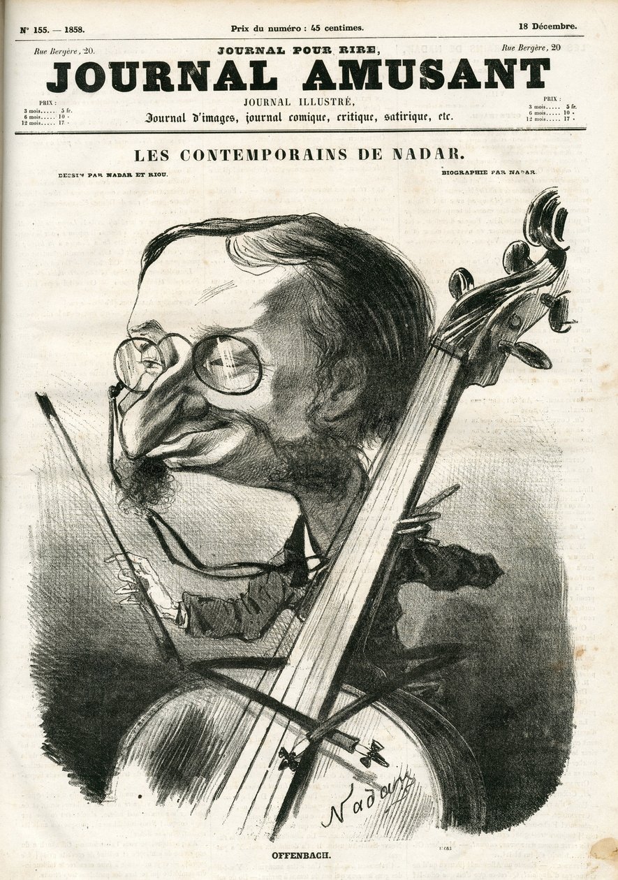 “” Eğlence Günlüğü”nün Kapağı by Nadar