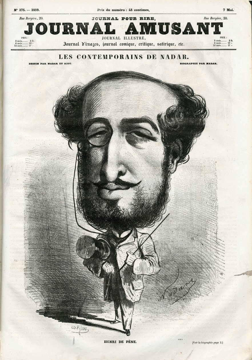 “” Eğlence Günlüğü”nün Kapağı by Nadar