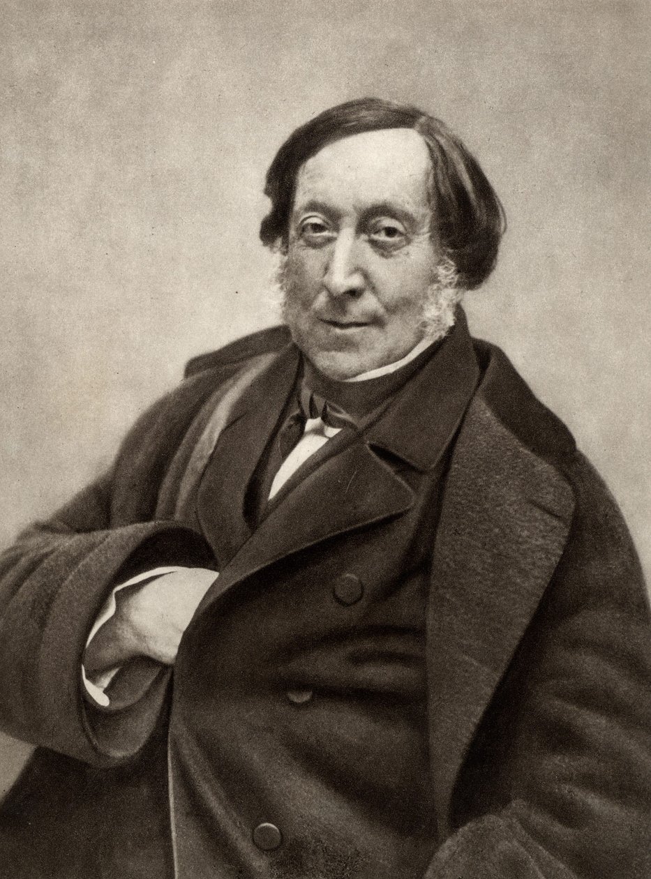 Gioachino (Antonio) Rossini (1792-1868) by Nadar