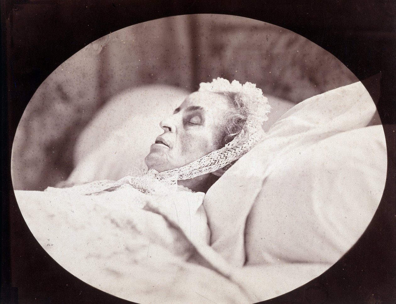 Marceline Desbordes-Valmore (Desbordes Valmore), Fransız mektup ve ünlü ağıt kadını (1786-1859) by Nadar