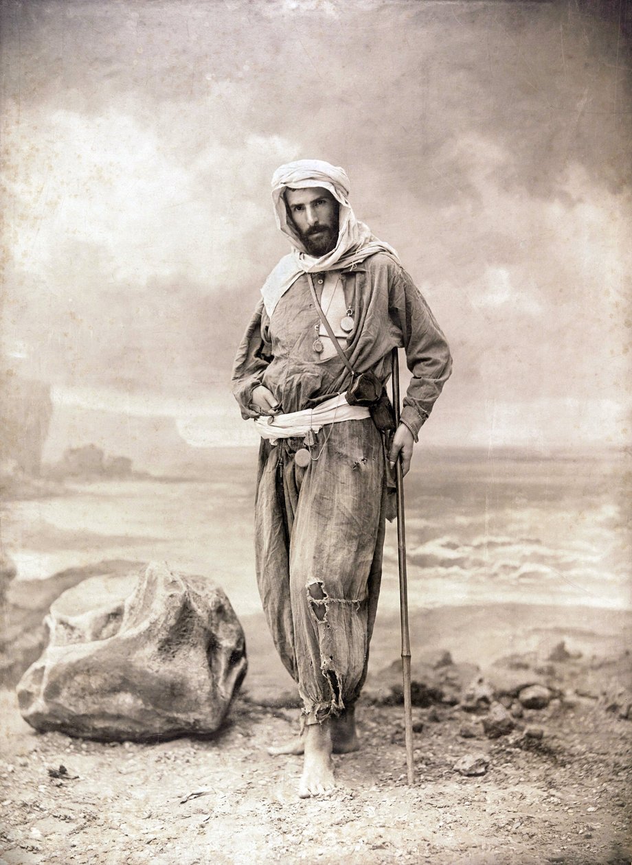 Pierre Savorgnan de Brazza (1852-1905) Fransız kaşif, fotoğraf Gaspard-Felix Tournachon namı diğer Nadar by Nadar