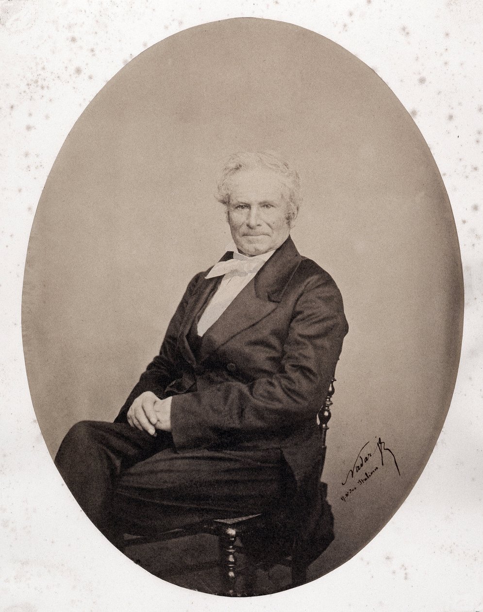 Octave Lacroix (1827-1901), Fransız gazeteci ve şair portresi by Nadar