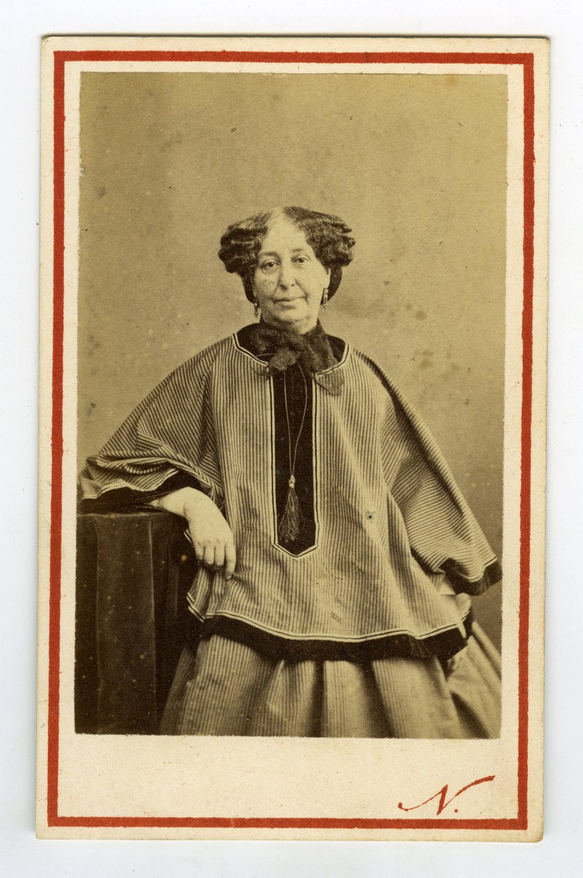 Yazar George Sand (1804-1876) (Aurore Dupin), Barones Dudevant
