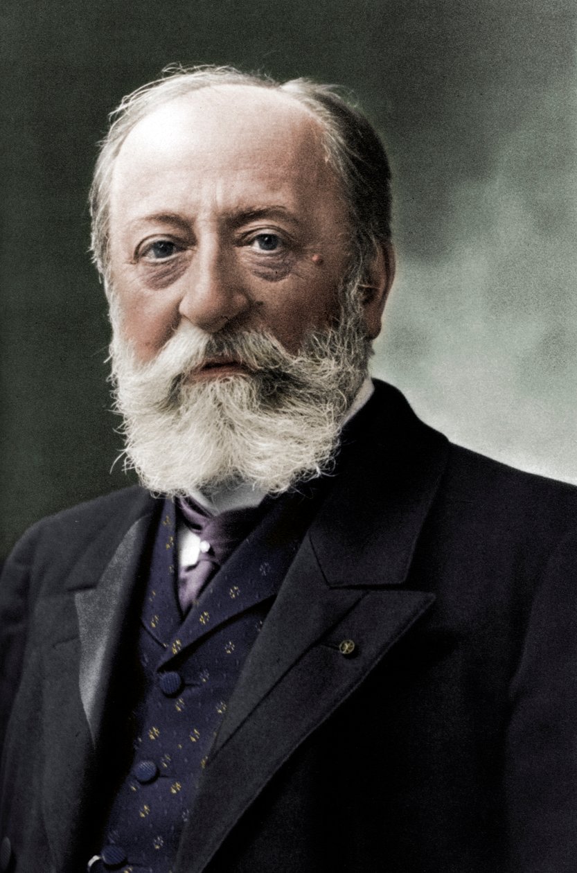 Camille Saint-Saens 1835-1921, Romanti'nin Fransız bestecisi, orgcusu, şefi ve piyanisti by Nadar