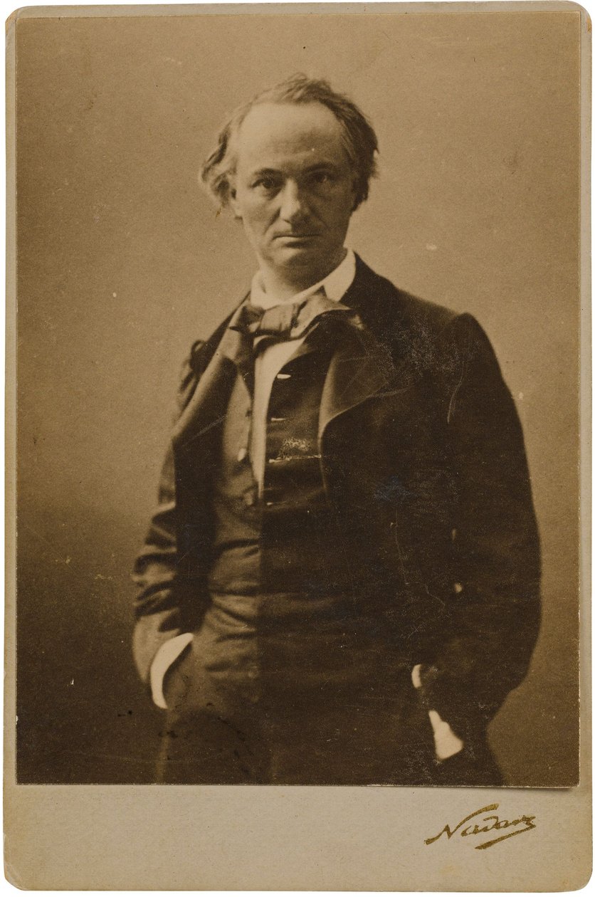 Charles Baudelaire 1821-1867 by Nadar