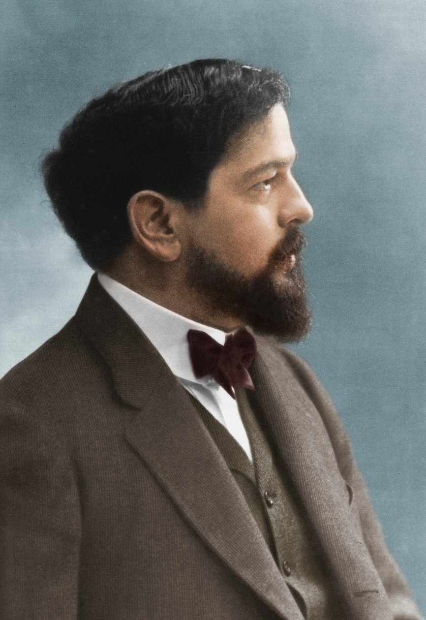 Claude Debussy 1862-1918, Fransız besteci by Nadar