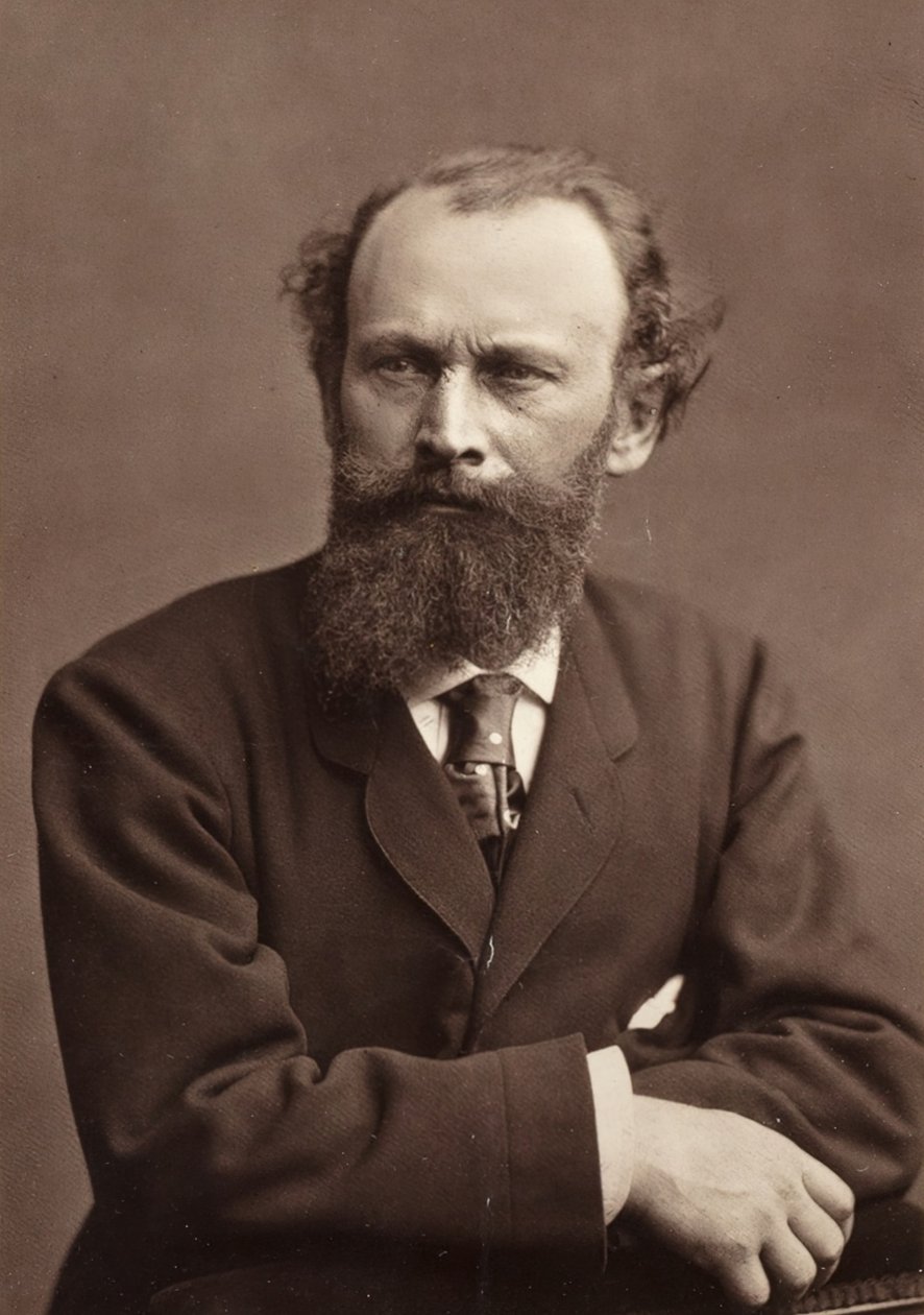 Edouard Manet Fransız ressam, 1832-1883, 1865. by Nadar