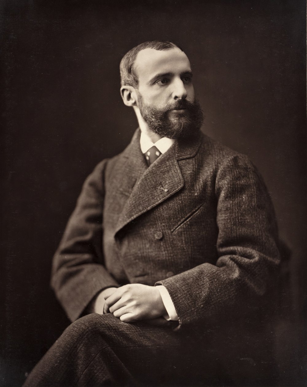 Francis Planté Fransız piyanist, 1839-1934, 186573. by Nadar