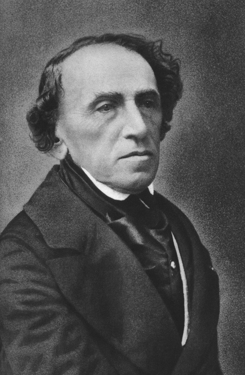 Giacomo Meyerbeer, Alman opera bestecisi. by Nadar
