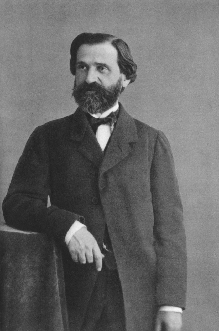 Giuseppe Verdi 1813-1901, İtalyan Romantik besteci, çoğunlukla opera by Nadar