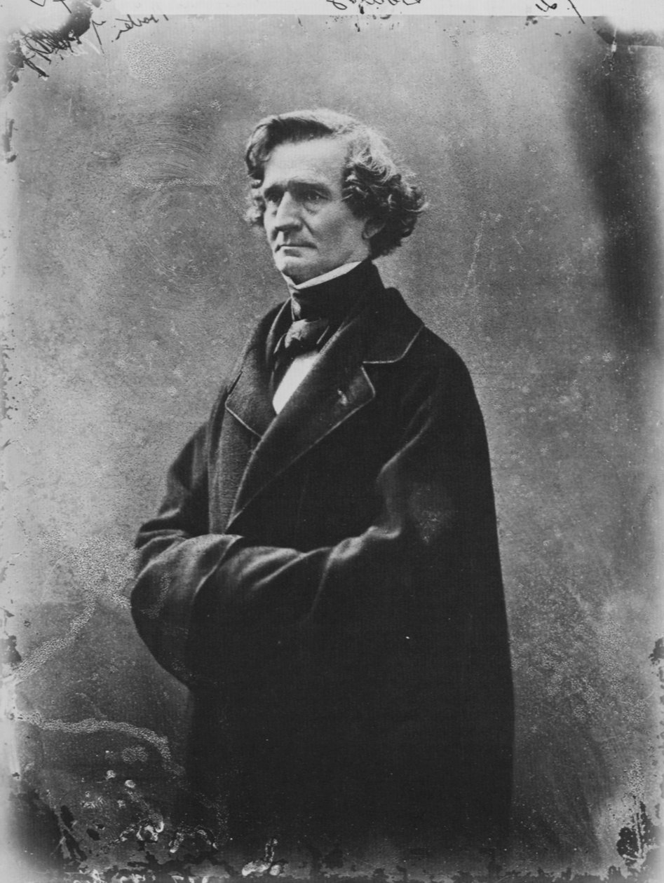 Hector Berlioz, Fransız Romantik besteci, c1863 by Nadar