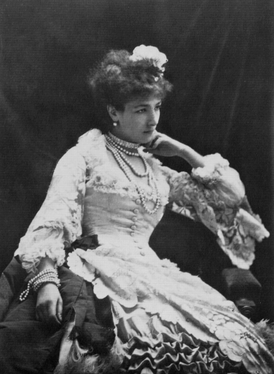 Sarah Bernhardt, Fransız aktris, c1865 by Nadar