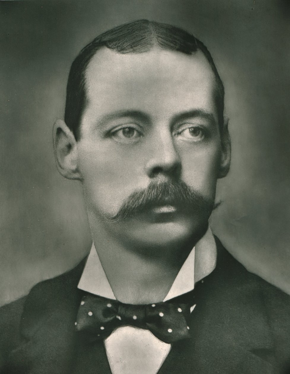 Sayın Rahmetli Randolph Spencer Churchill, 1889, c1899. by Nadar