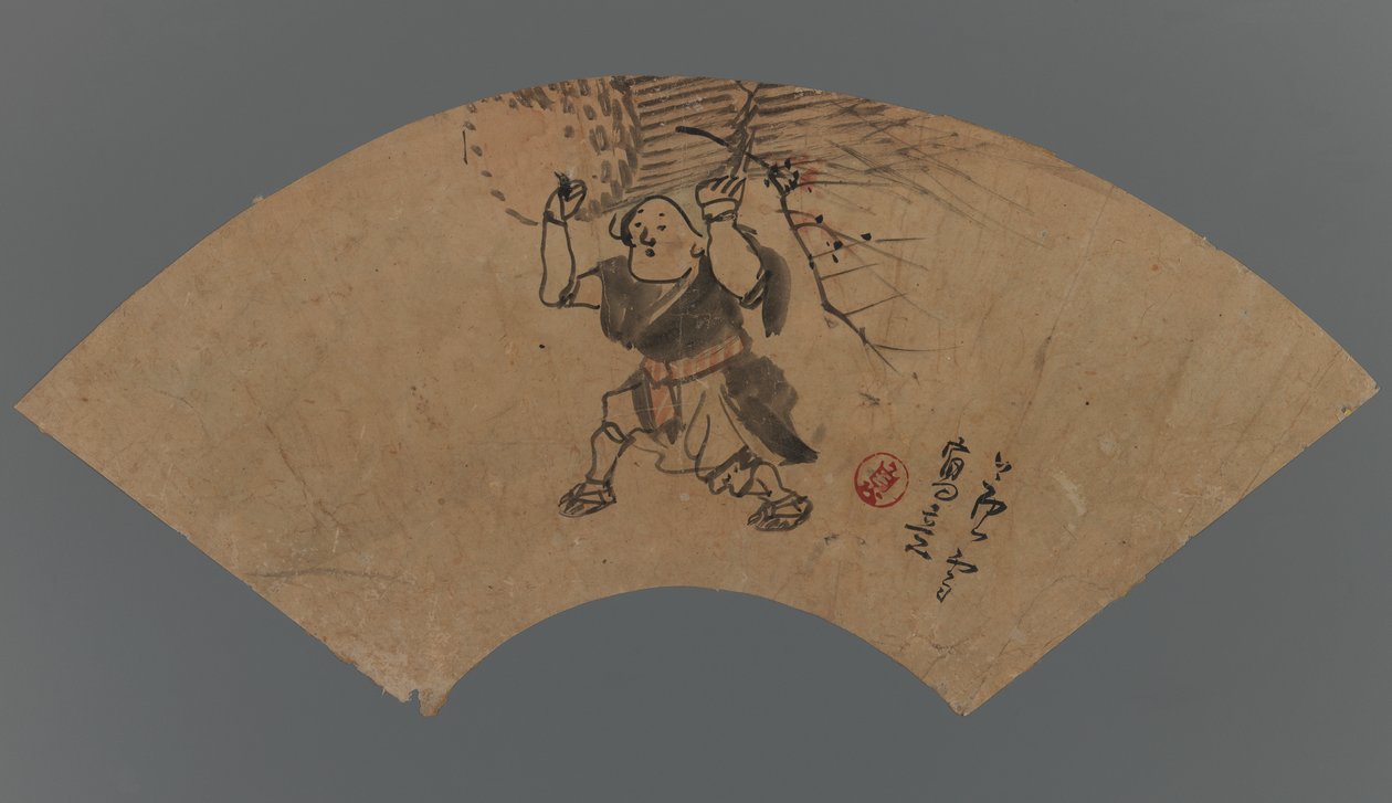 Kadın Brushwood Peddler (kağıt üzerinde mürekkep ve açık renk) by Nagasawa Rosetsu