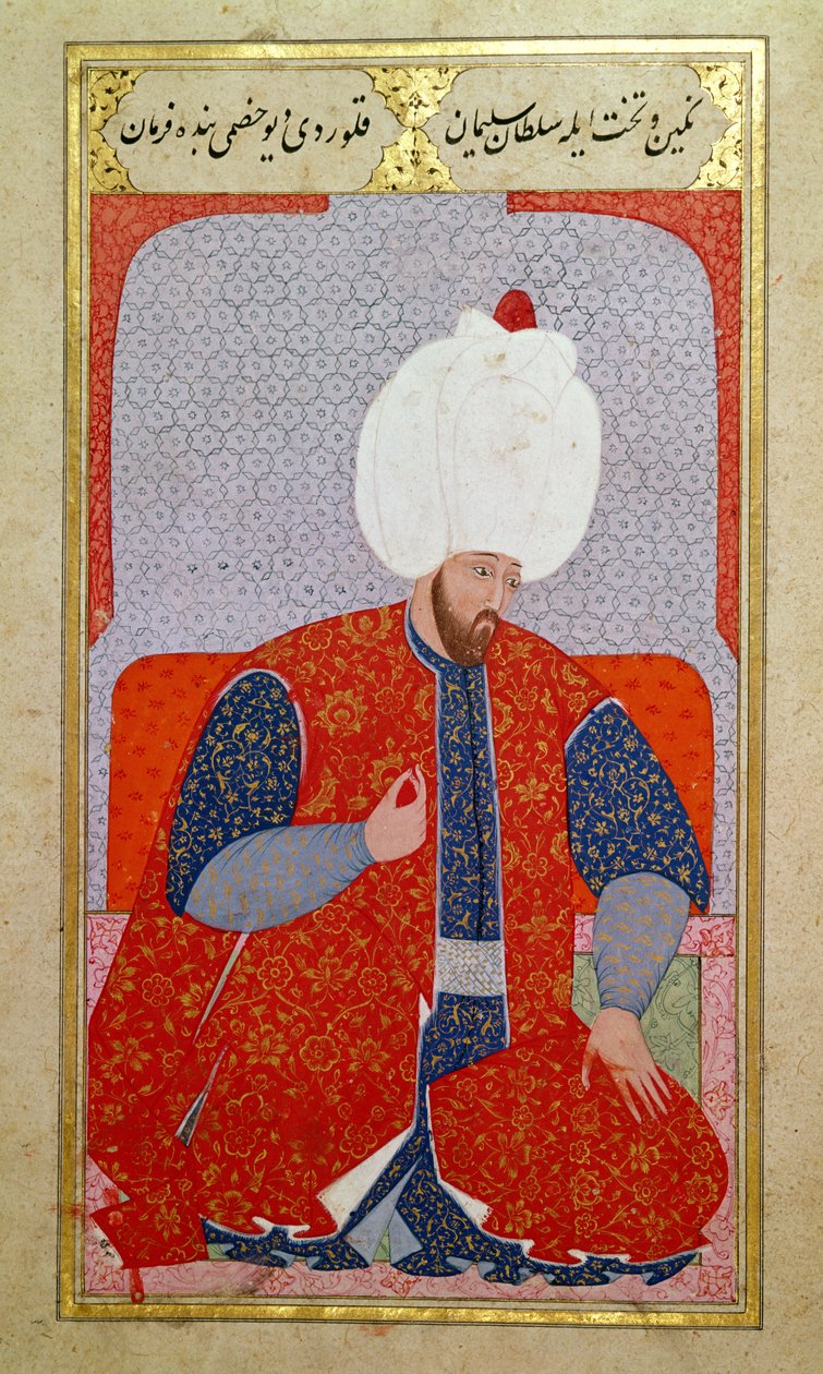 MS Hazine 1563 fol.47b Süleyman I (1495-1566), Semailname