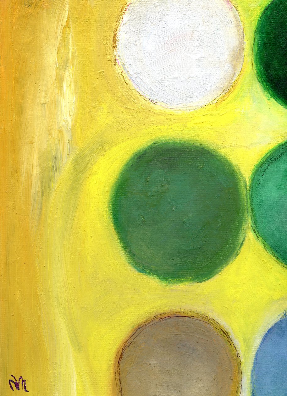 Mutlu Noktalar 3, 2014, by Nancy Moniz Charalambous