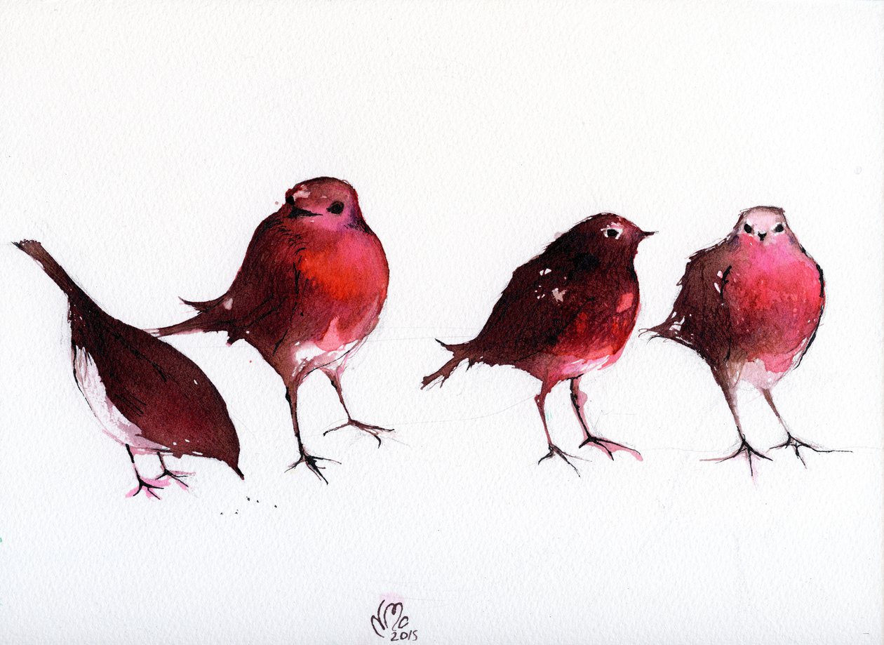 The Ink Spots, 2015, (kağıt üzerine mürekkep) by Nancy Moniz Charalambous