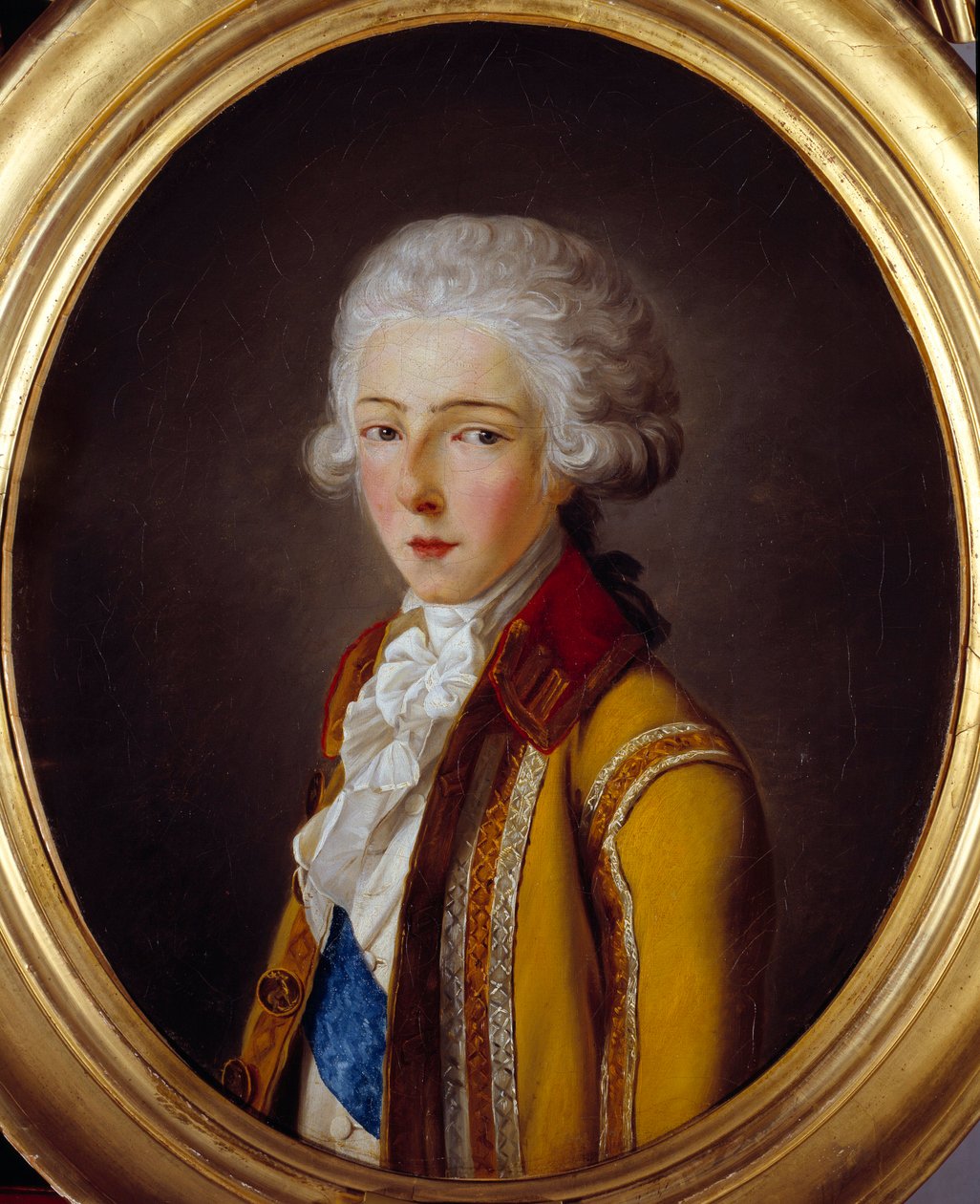 Louis Antoine Henri de Bourbon Conde, Enghien Dükü (1772-1804) portresi. Nanine Vallain