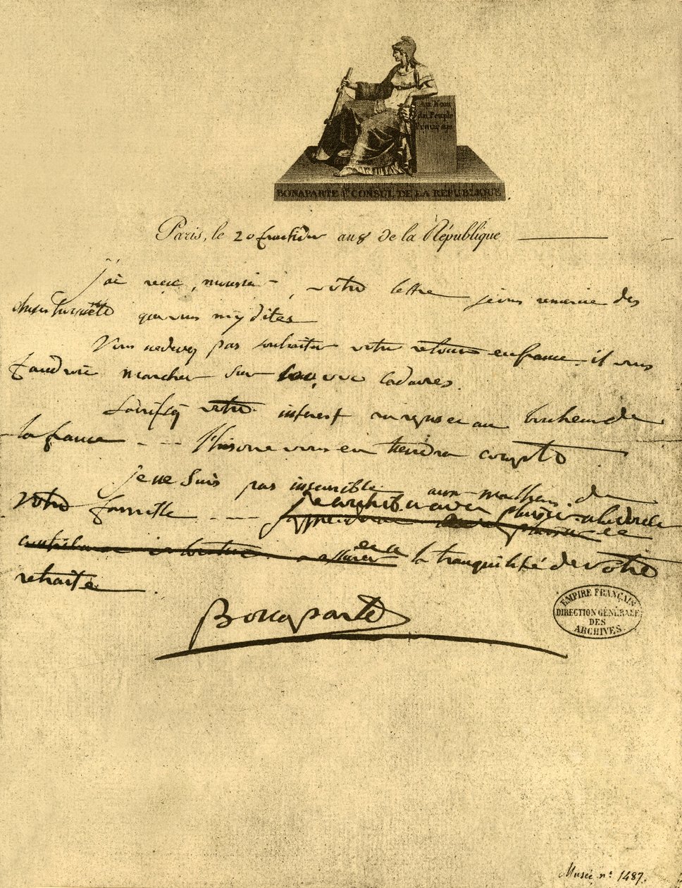 Birinci Konsolos Napolyon Bonapart