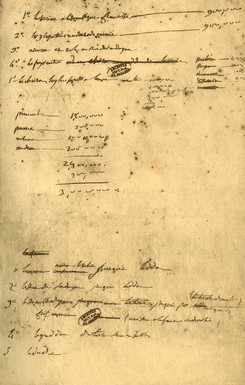 Leoben Antlaşması, Mart 1797, 1921 ile ilgili notlar. by Napoleon Bonaparte I