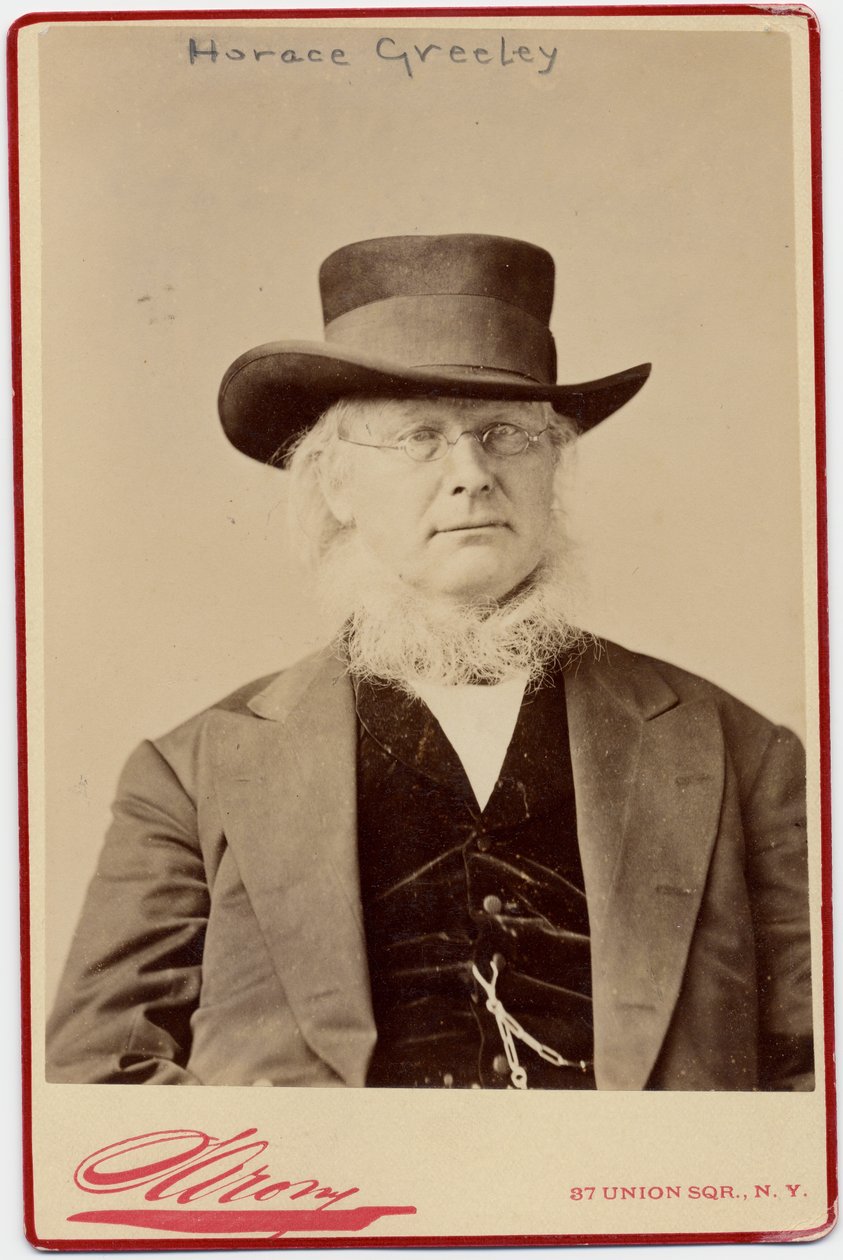 Horace Greeley (1811-72), ABD