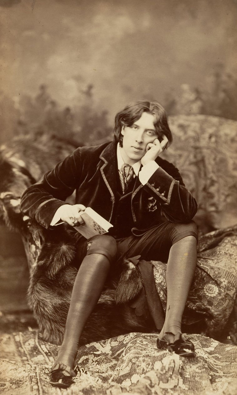 Oscar Wilde, 1882. by Napoleon Sarony