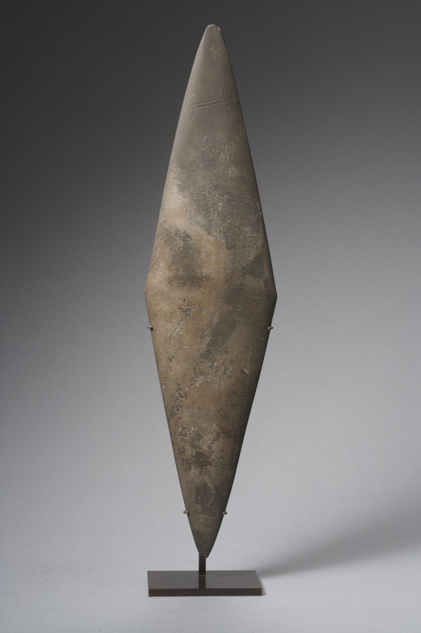 Hiyeroglifli palet (şist) by Naqada I Period Egyptian