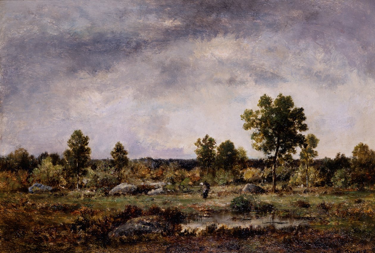 Ormanda Temizleme by Narcisse Virgile Diaz de la Peña