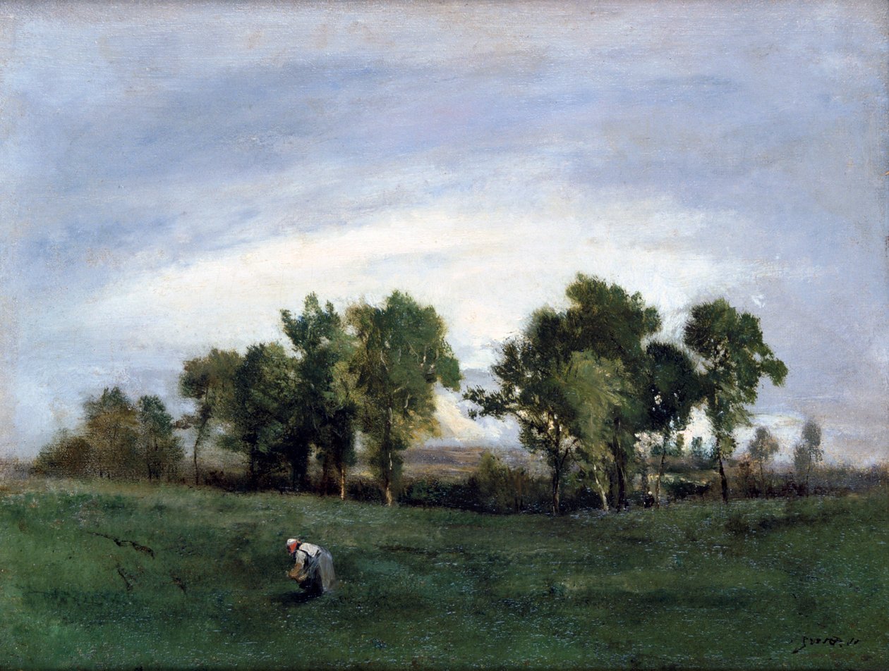 Kır Tarlasındaki Kadın, c1828-1876 by Narcisse Virgile Diaz de la Peña