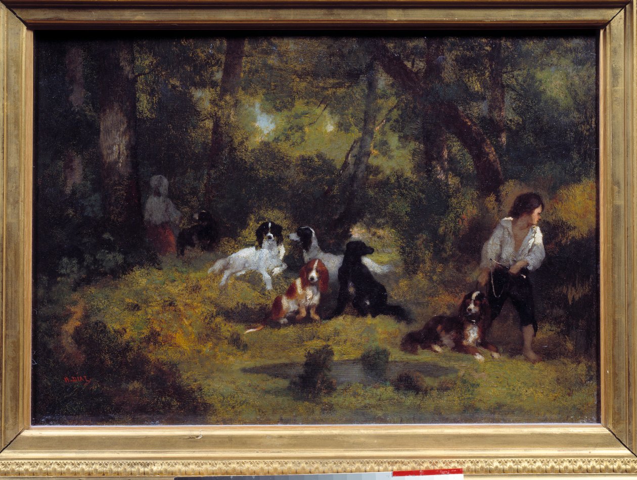 Köpeklerin hizmetçisi Narcisse Diaz de la Pena