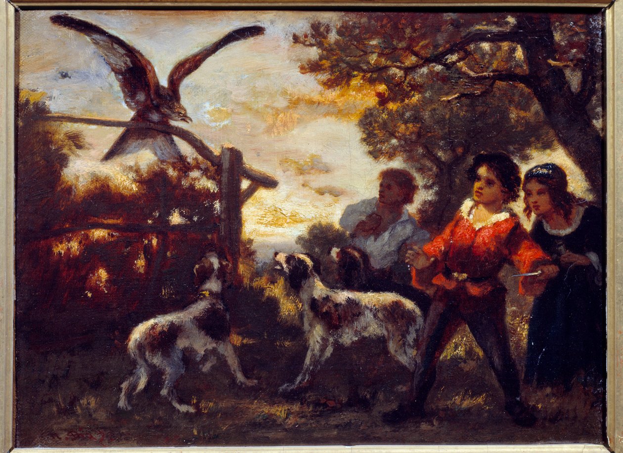 Şahin çocuklar. Diaz De La Pena