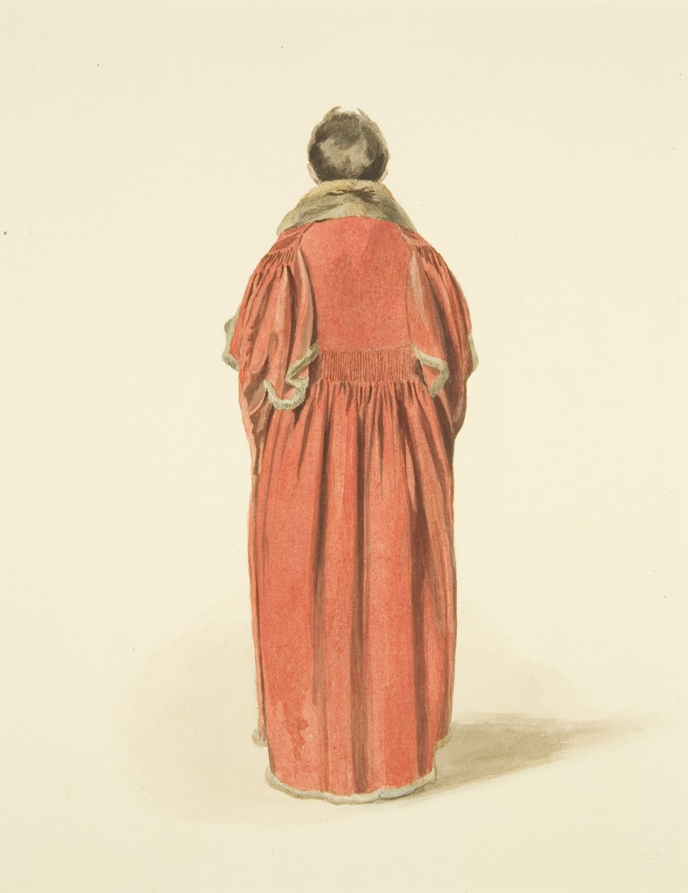 Bristol Alderman kostümü arkadan by Nathan Cooper Branwhite