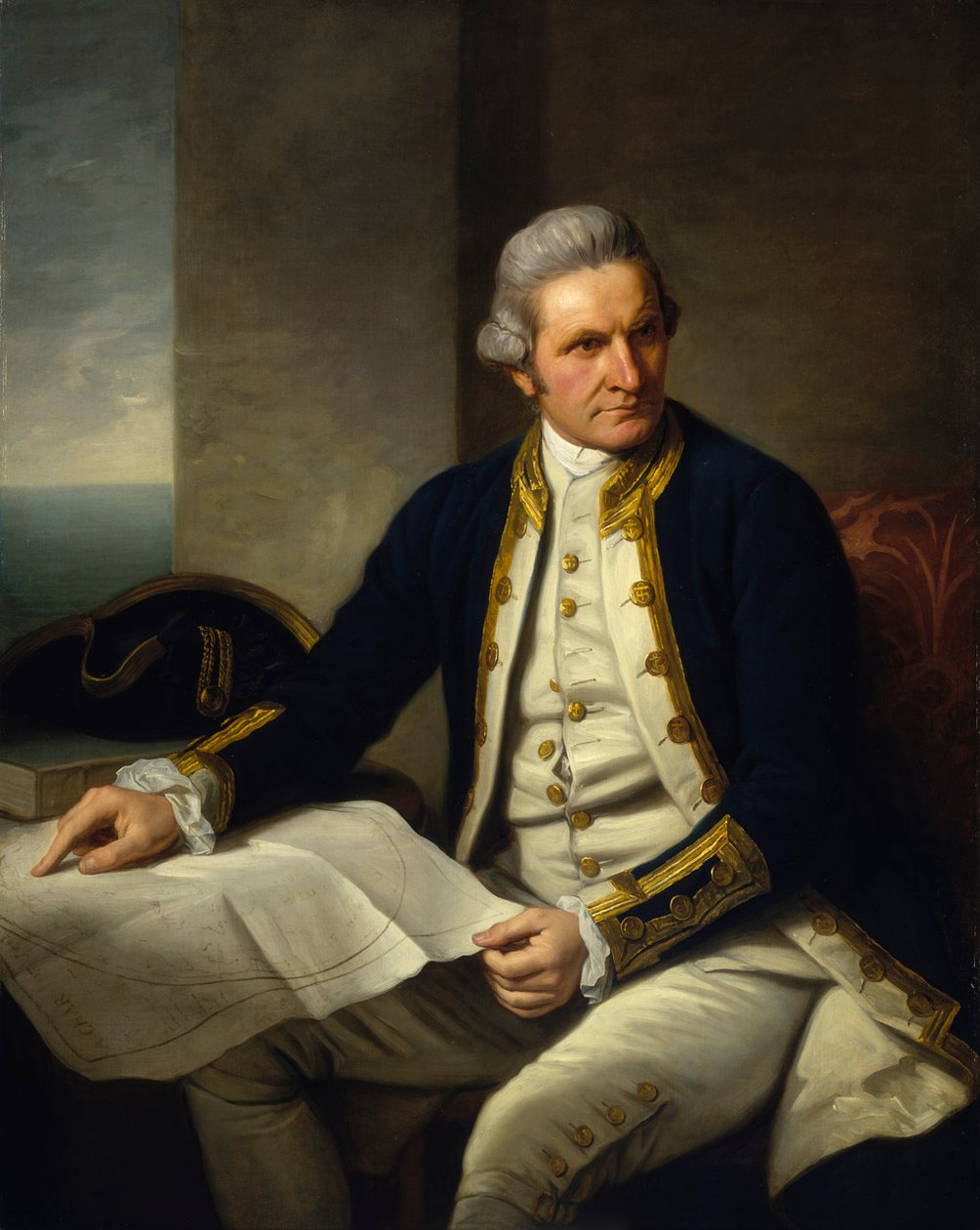 Kaptan James Cook by Nathaniel Dance Holland