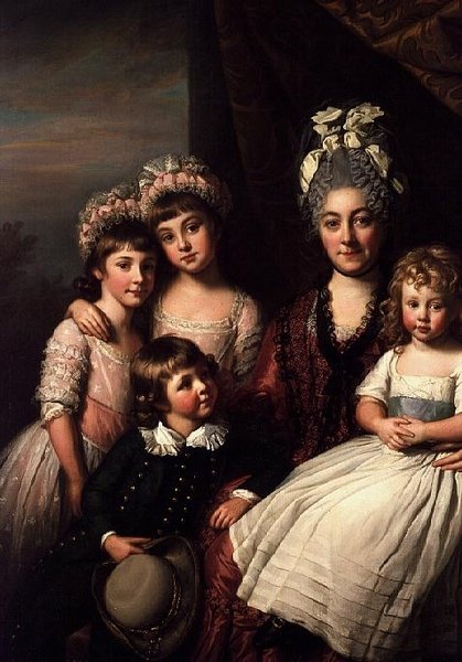 Leydi Cooper ailesiyle birlikte by Nathaniel Dance Holland