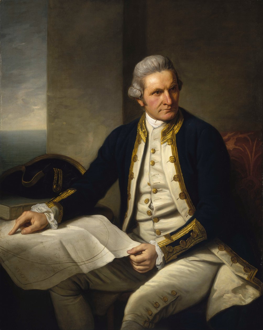 Kaptan James Cook by Nathaniel Dance Holland