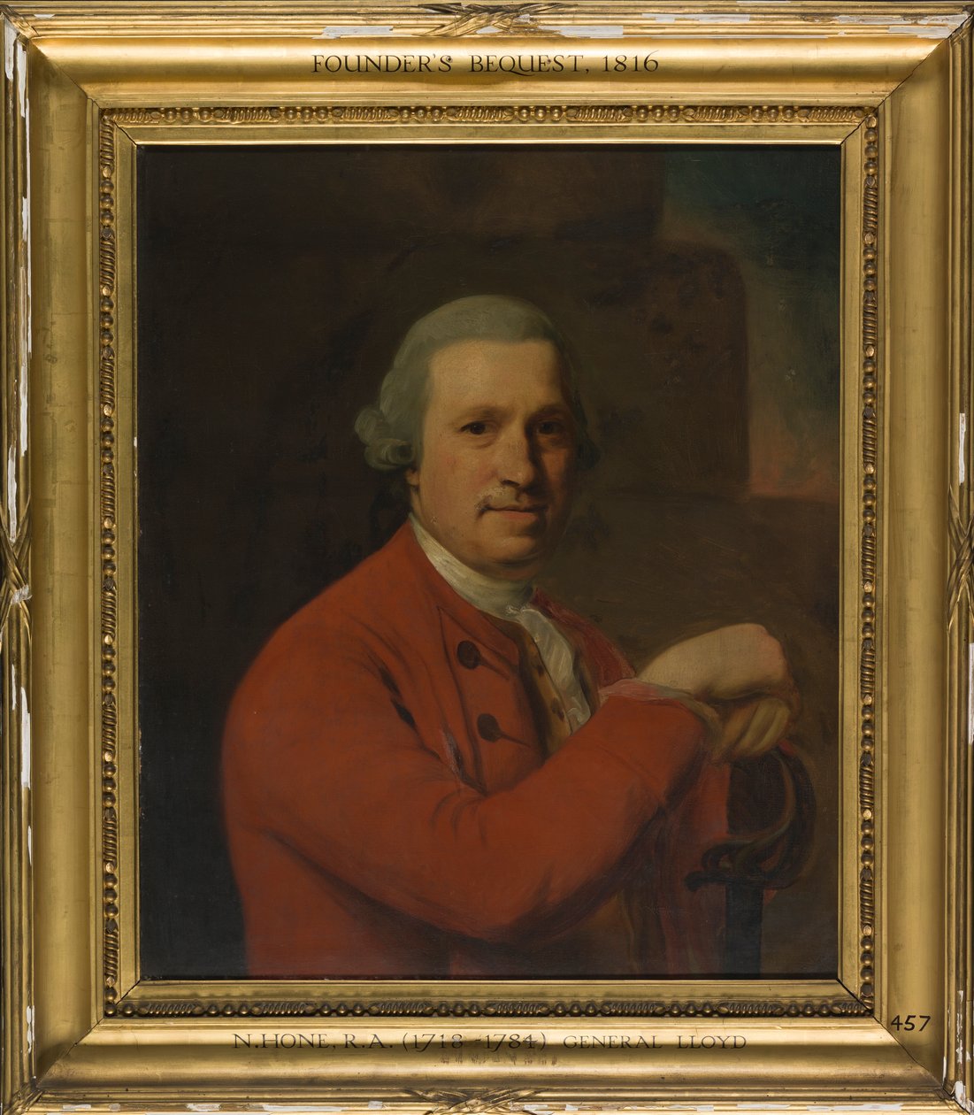 General Lloyd, 1773 by Nathaniel Hone