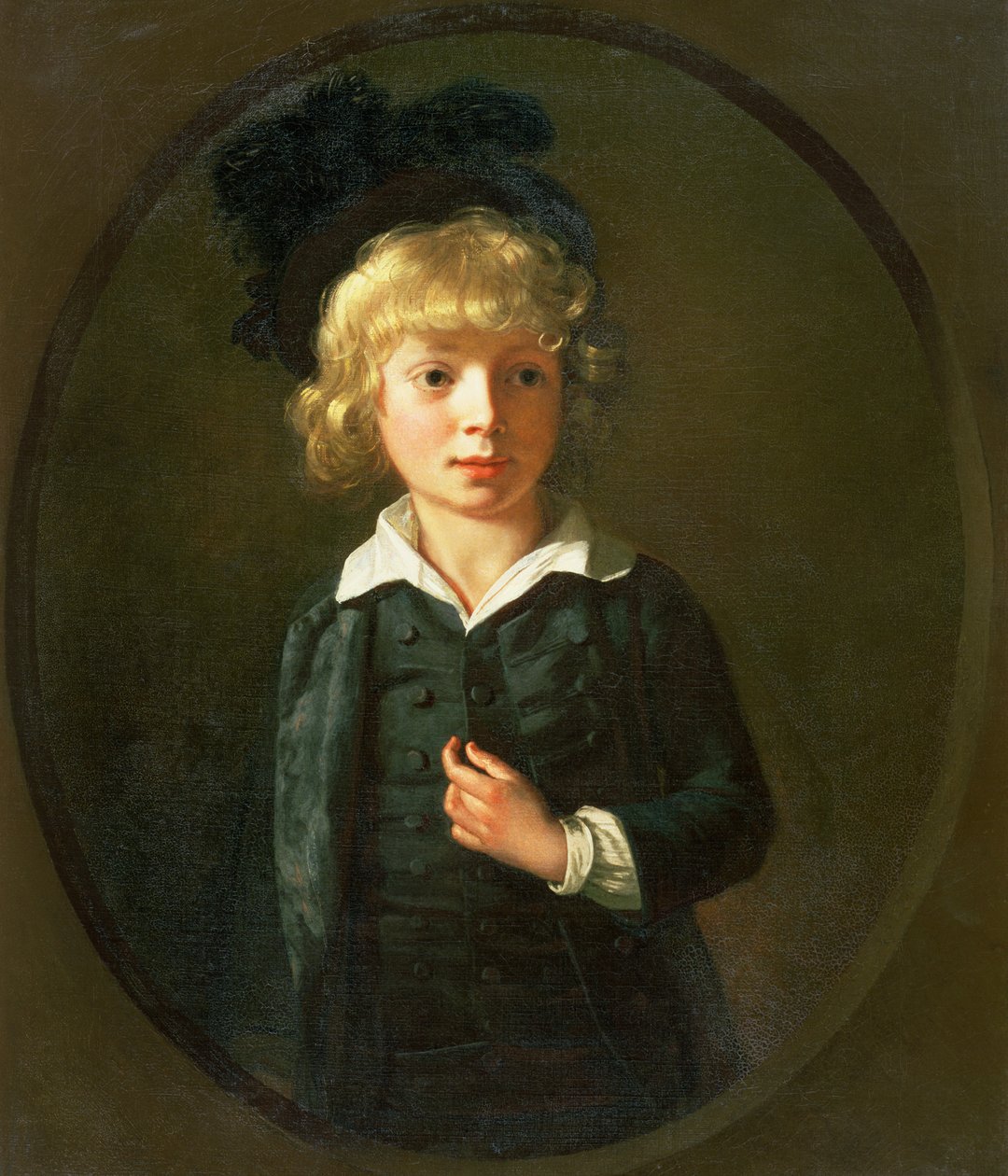 Bir çocuğun portresi by Nathaniel Hone