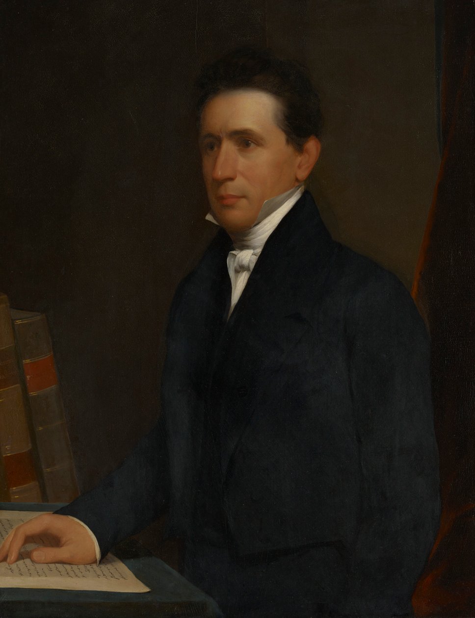 Denison Olmsted (1791-1859), B.A. 1813, M.A. 1816 by Nathaniel Jocelyn