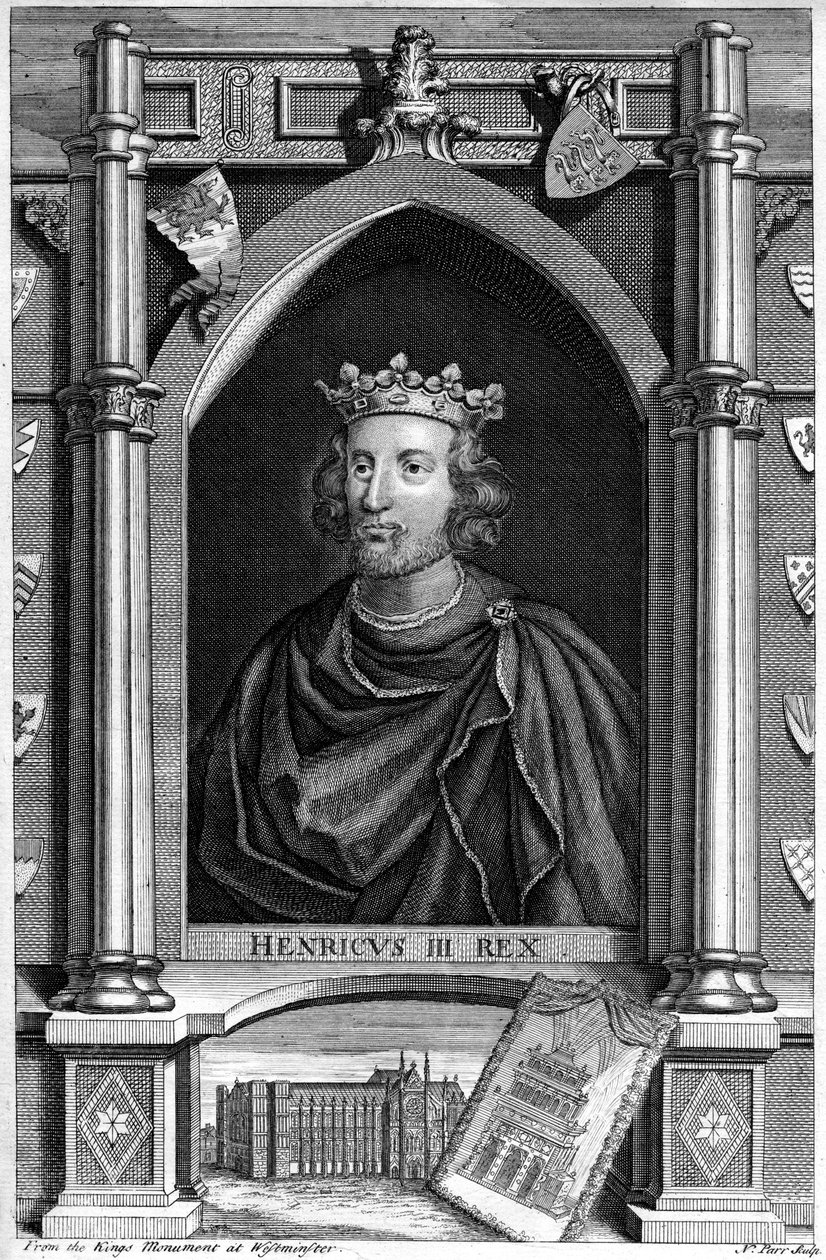 Henry III, İngiltere Kralı. by Nathaniel Parr