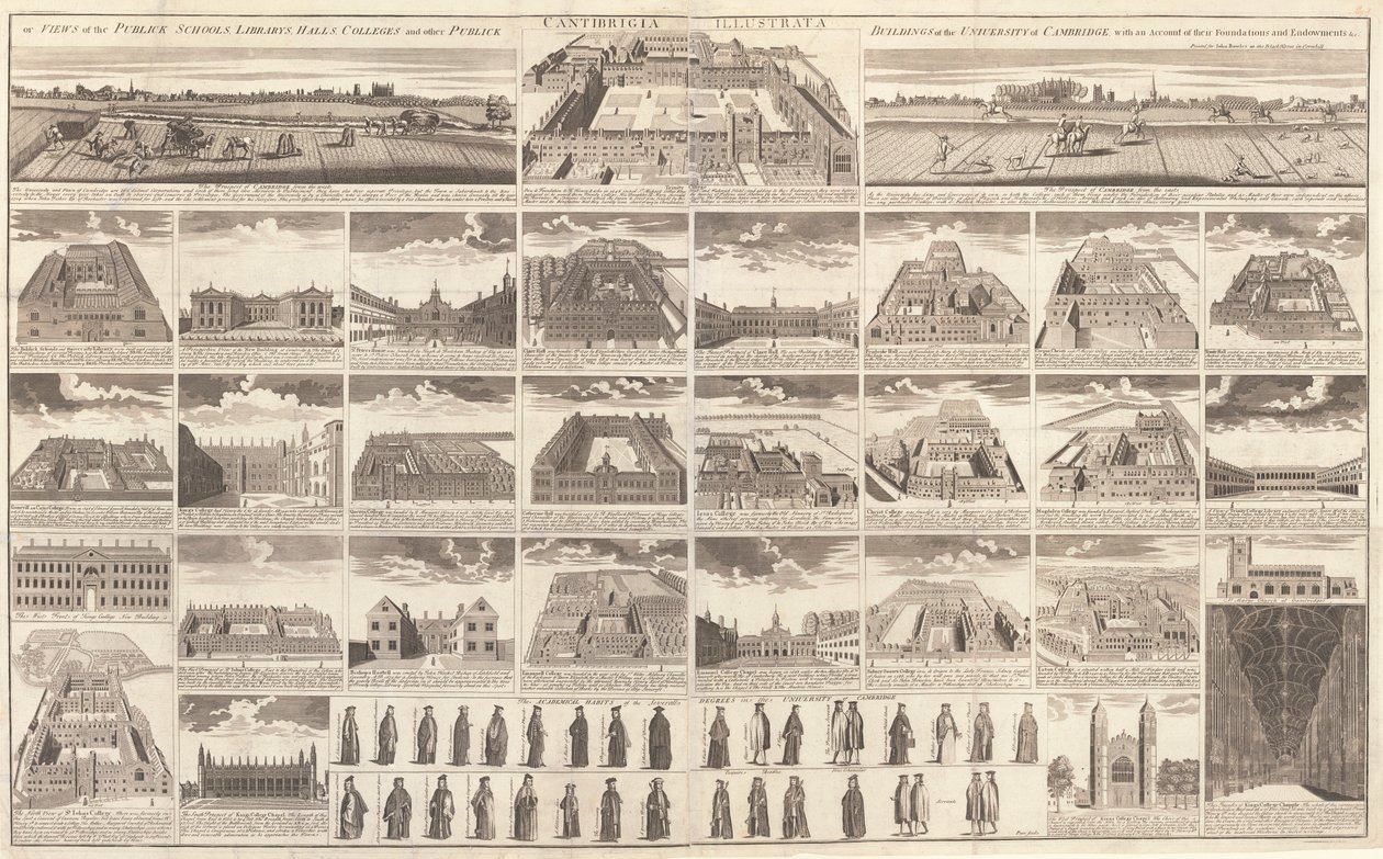 Cambridge Üniversitesi by Nathaniel Parr