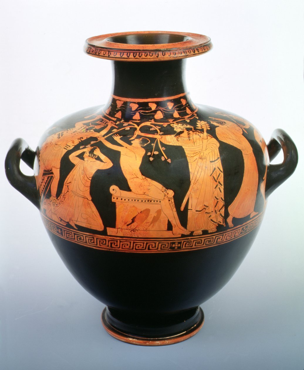 Attic Kırmızı figürlü hidria, MÖ 460-450 (seramik) by Nausicaa Painter