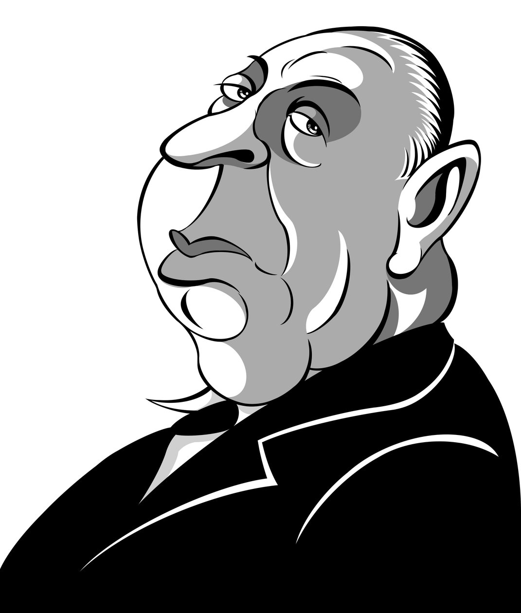 Alfred Hitchcock, 2018 by Neale Osborne