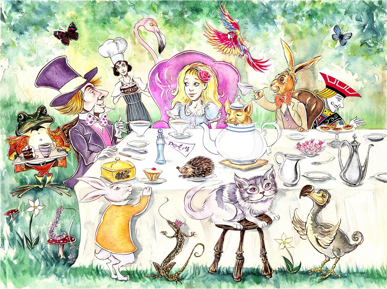 Alice Harikalar Diyarında Maceraları, Lewis Carroll tarafından (1865