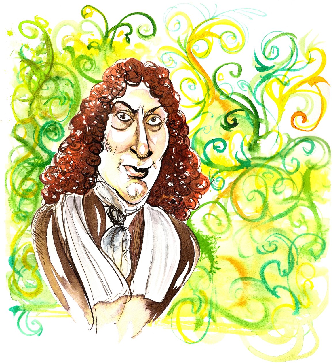 Arcangelo Corelli - karikatürler by Neale Osborne