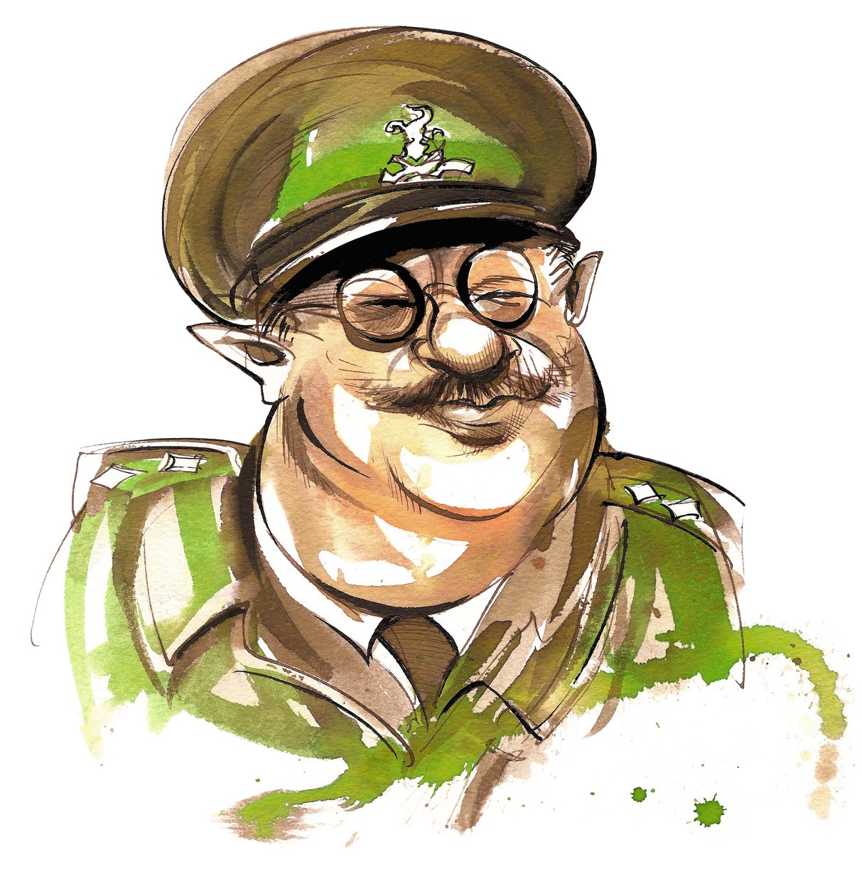 Arthur Lowe, BBC televizyon komedisi Dads Army