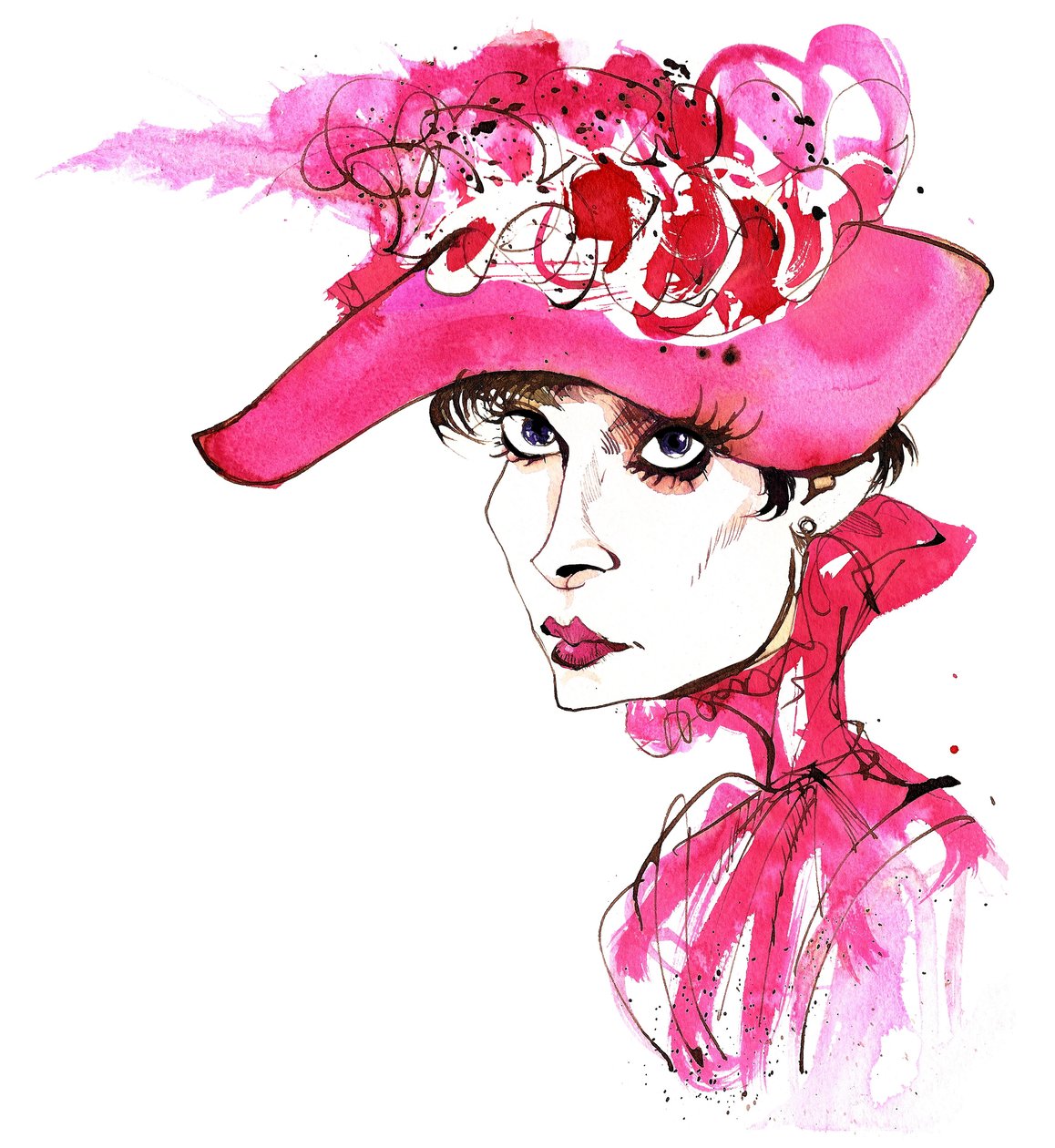 ಬೆಲ್ಜಿಯಂ ಮೂಲದ ನಟಿ ಆಡ್ರೆ ಹೆಪ್‌ಬರ್ನ್ (1929-93) ಎಡಾ ವ್ಯಾನ್ ಹೀಮ್‌ಸ್ಟ್ರಾ ಜನಿಸಿದರು; ಮೈ ಫೇರ್ ಲೇಡಿಯಿಂದ ಎಲಿಜಾ ಡೂಲಿಟಲ್ ಆಗಿ ವ್ಯಂಗ್ಯಚಿತ್ರ (1964 ಚಲನಚಿತ್ರವನ್ನು ಜಾರ್ಜ್ ಕುಕೋರ್ ನಿರ್ದೇಶಿಸಿದ್ದಾರೆ); ವ್ಯಂಗ್ಯಚಿತ್ರ by Neale Osborne