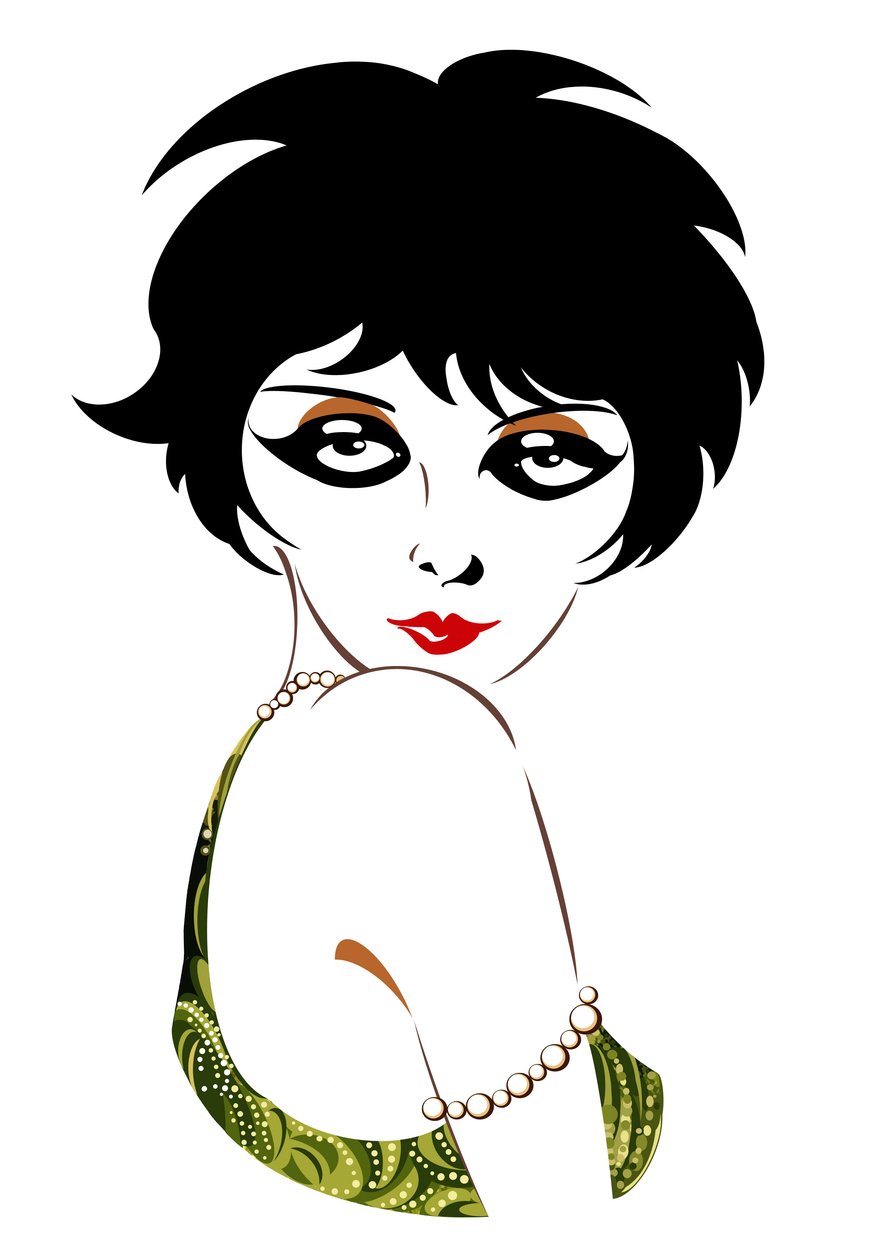 Clara Bow, Amerikalı sessiz film oyuncusu, 1905-1965 by Neale Osborne