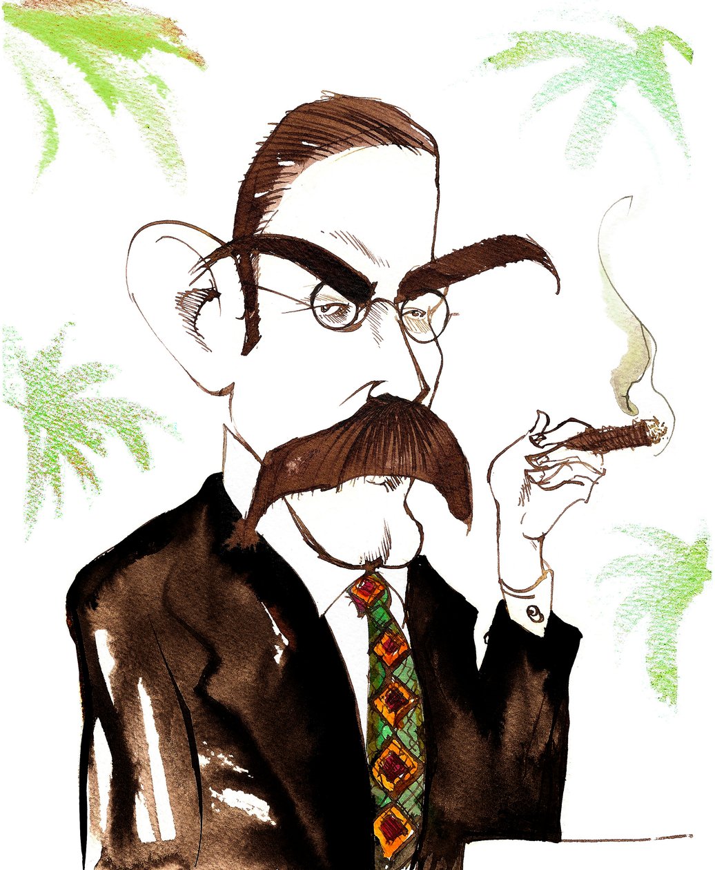 İngiliz yazar Rudyard Kipling by Neale Osborne
