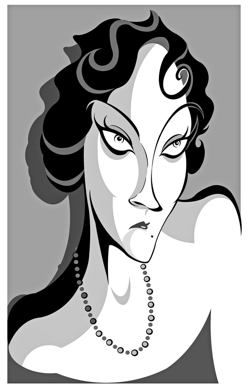 Gloria Swanson, 2018  by Neale Osborne